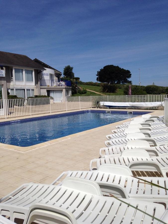 Maison 6 Pers Belle Vue Mer Piscine, Plage A 40 M Trévou-Tréguignec Εξωτερικό φωτογραφία