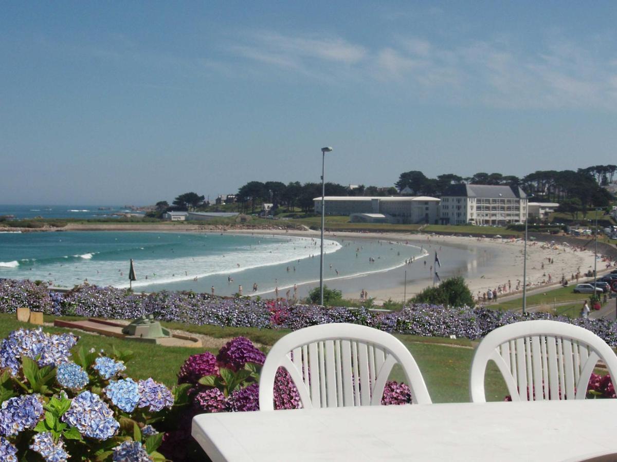 Maison 6 Pers Belle Vue Mer Piscine, Plage A 40 M Trévou-Tréguignec Εξωτερικό φωτογραφία