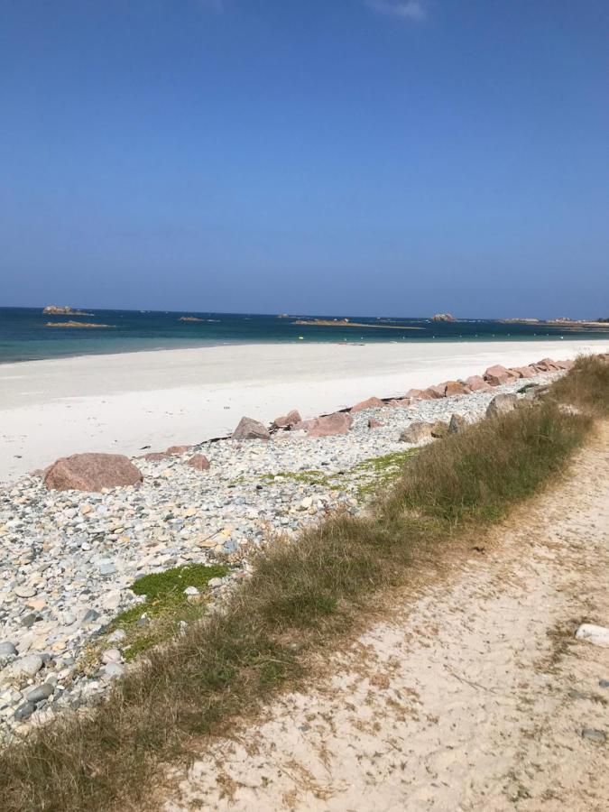 Maison 6 Pers Belle Vue Mer Piscine, Plage A 40 M Trévou-Tréguignec Εξωτερικό φωτογραφία