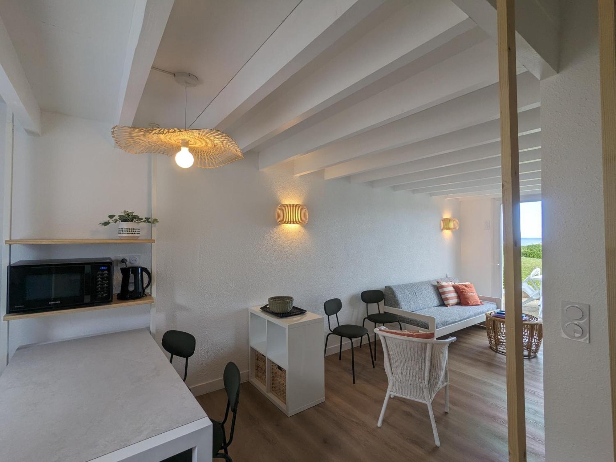 Maison 6 Pers Belle Vue Mer Piscine, Plage A 40 M Trévou-Tréguignec Εξωτερικό φωτογραφία